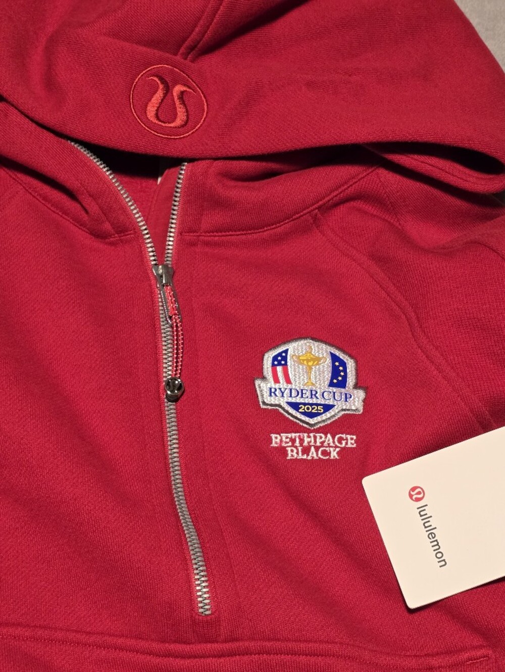 2025 Ryder Cup Lululemon Scuba Hoodie